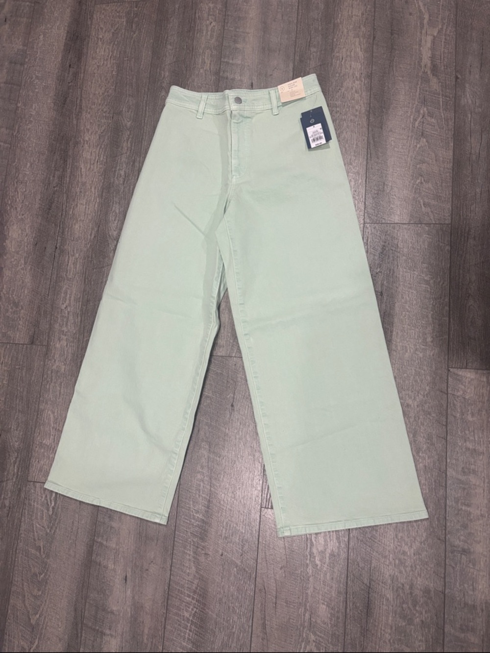 Universal Thread Wide Leg Jeans in Mint Green